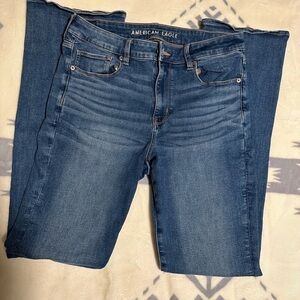 American Eagle Hi Rise Skinny Kick Jeans